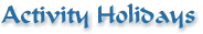 Activity Holidays