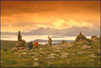 view at the top of the pass