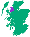 Map of Scotland